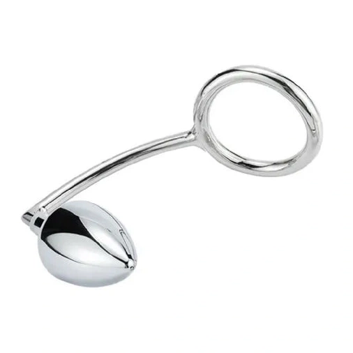 Anal Hooks Stainless Ring with Anal DiscreetChoice 4663 Cock Set Steel Hook 0802